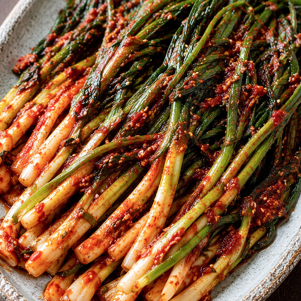 알싸하고 아삭한 쪽파 본연의 맛 파김치 1kg+1kg - 상품 이미지