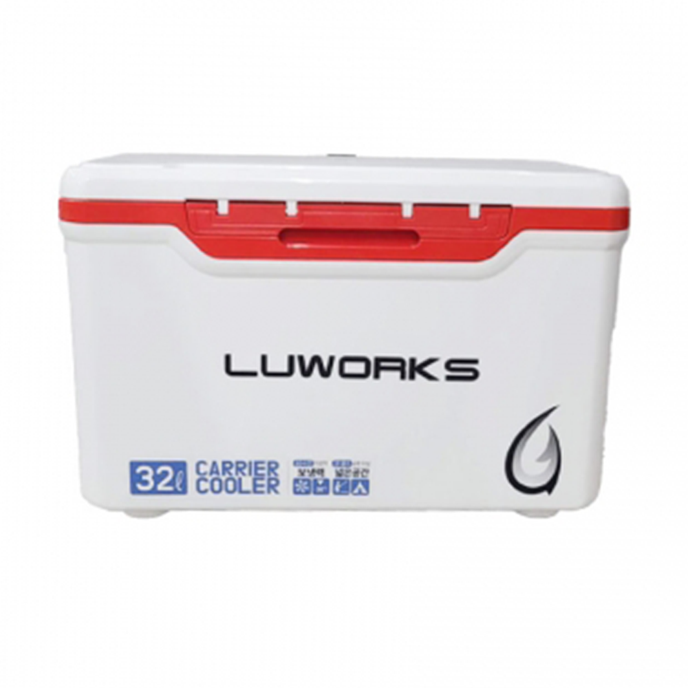루웍스 캐리어 쿨러 아이스박스 LWT-125 32L, 블랙 - 상세 이미지 3
