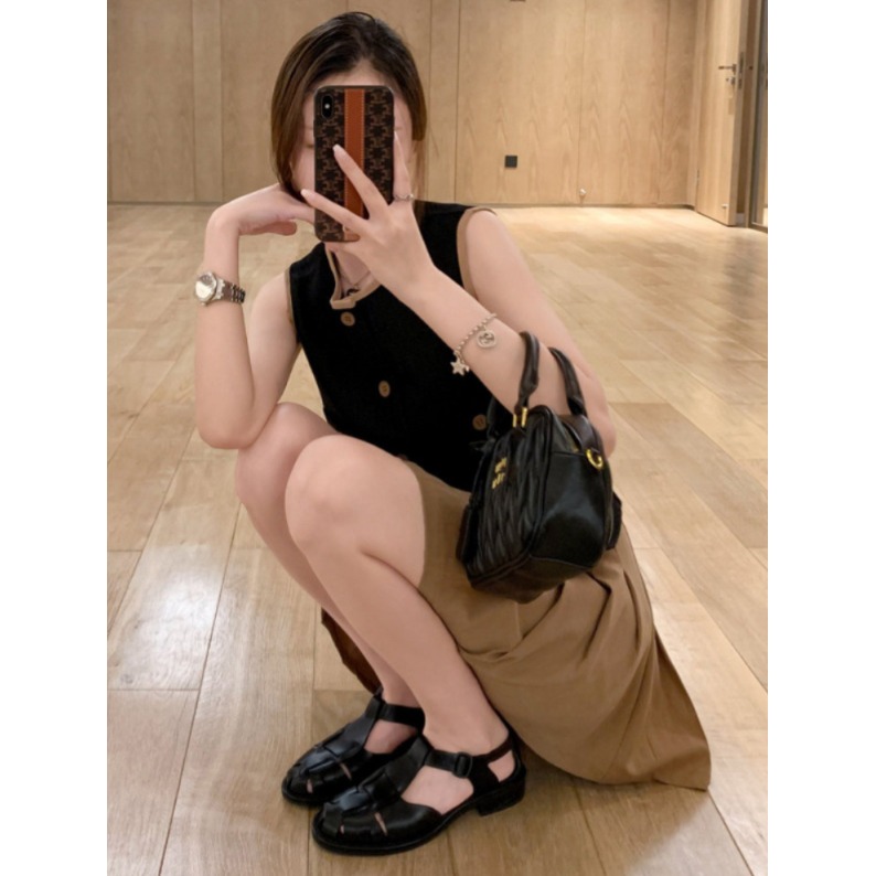 뒤꿈치막힌샌들 뒷꿈치 임산부 장마철 해외여행 장마 로마 샌들 오프화이트 225 - 상세 이미지 4