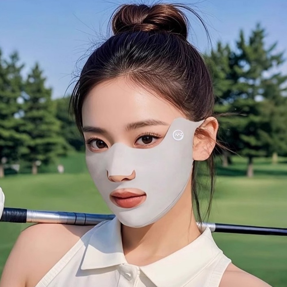 자외선차단마스크 페이스커버 얼굴가리개 UV차단 햇빛가리개 안면 복면 박대표마켓 - 상세 이미지 3