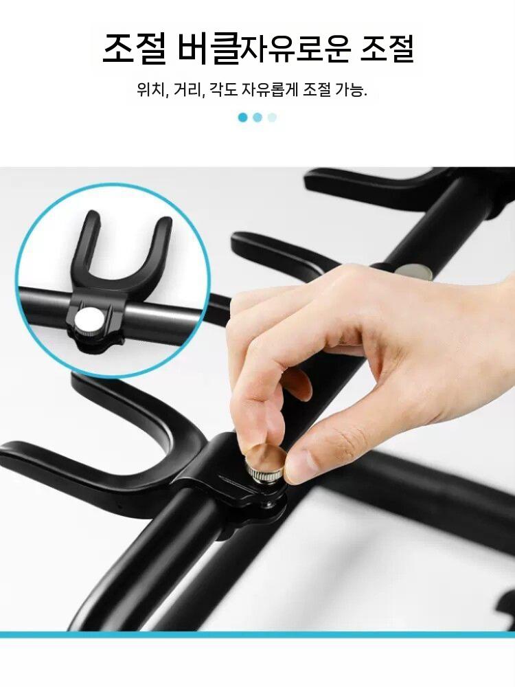 기타 스탠드 보관대 기타스탠드 거치대 일렉 베이스 5슬롯 - 상세 이미지 5
