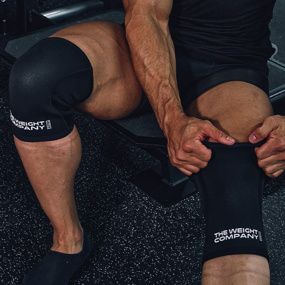 더웨이트컴퍼니 1FLEX AUT 헬스 스쿼트 테이핑 아대 크로스핏 니슬리브 SBD 이미지 8