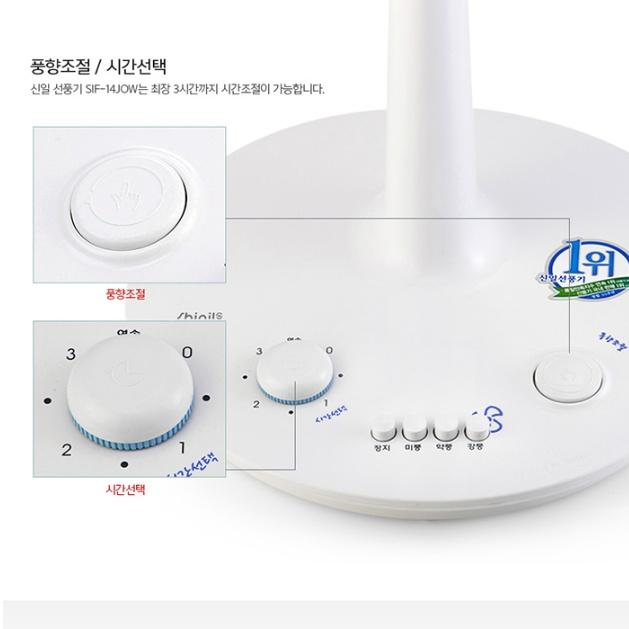 신일 가정용 키큰선풍기 35cm 국산 식당용 좌석용선풍기 - 상세 이미지 5
