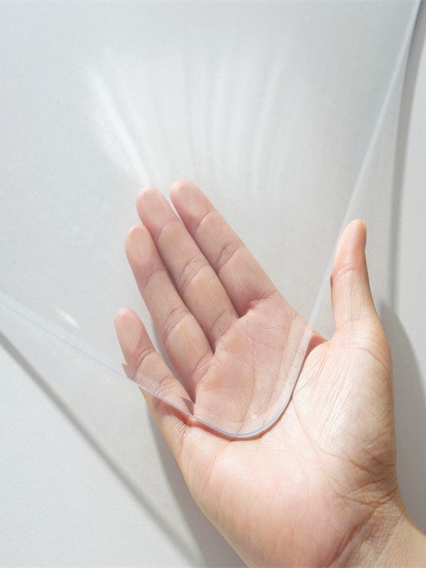 PVC 식탁 매트 비닐 투명 책상 연질 유리대용 5.0mm 두께 90x130cm - 상세 이미지 4