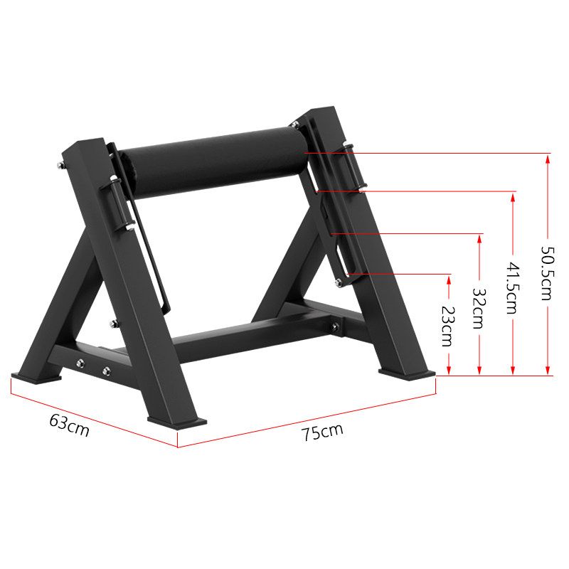 스플릿 스쿼트 받침대 스쿼트랙 스탠드 불가리안 발 하체 60cm - 상세 이미지 3