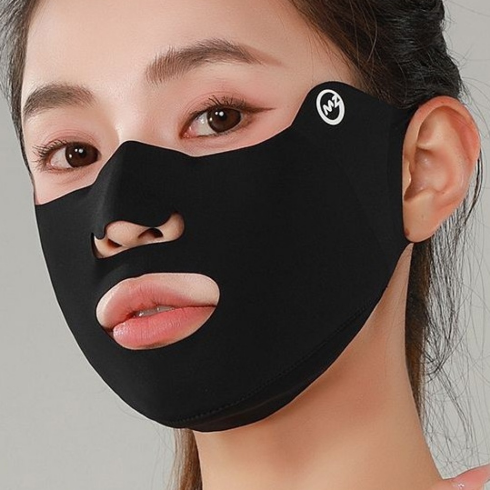 자외선차단마스크 페이스커버 얼굴가리개 UV차단 햇빛가리개 안면 복면 박대표마켓 - 상품 이미지