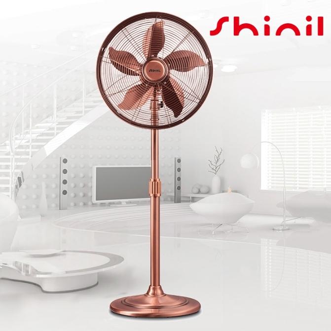 신일 클래식선풍기 40cm 거실 인테리어 키큰 메탈팬 키큰선풍기 - 상품 이미지