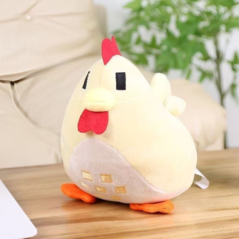스타듀밸리 닭 치킨 인형 쿠션 스듀 굿즈 20cm 이미지 6