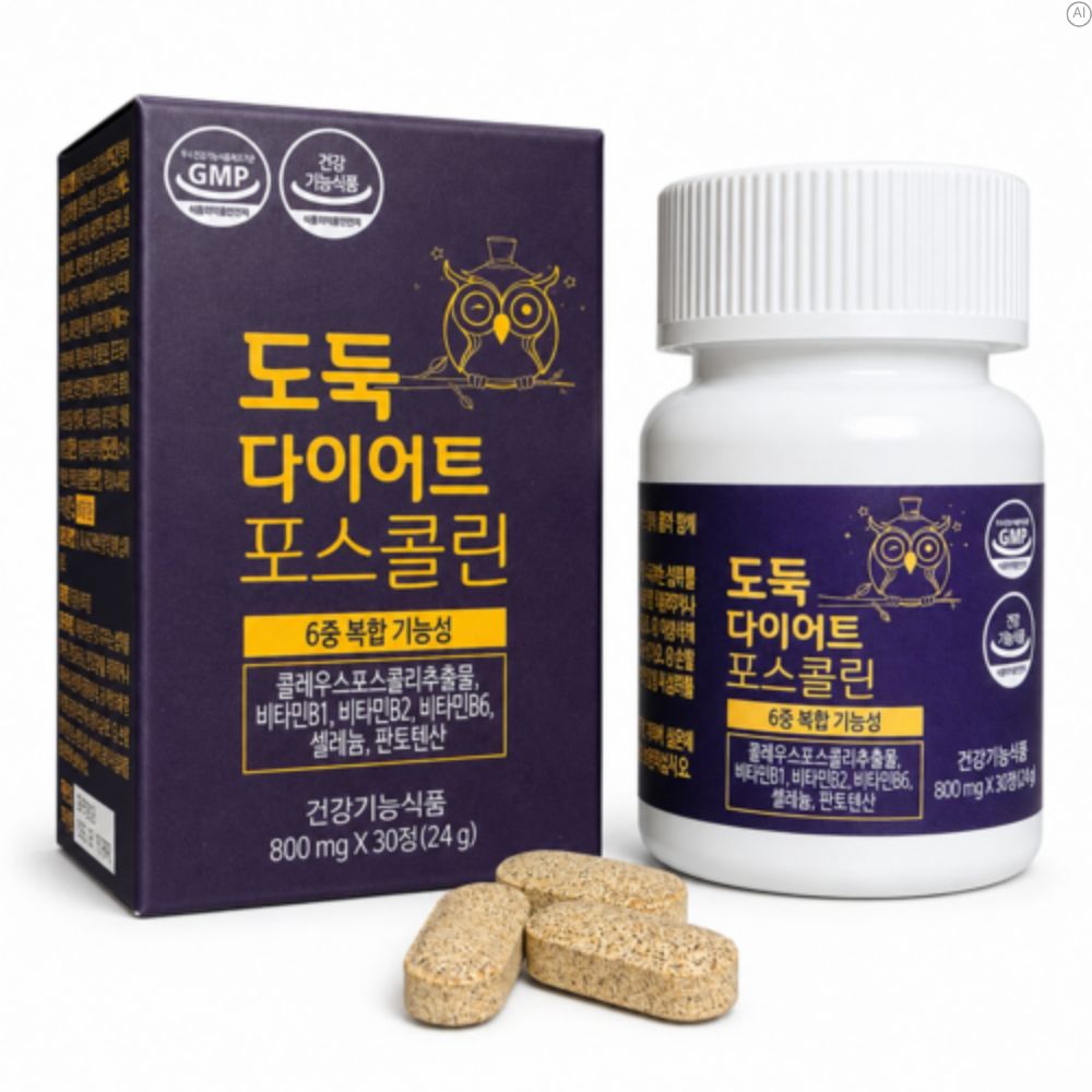 콜레우스포스콜리 효능 여자 남자 도둑다이어트 보조제 약15일 이미지 6