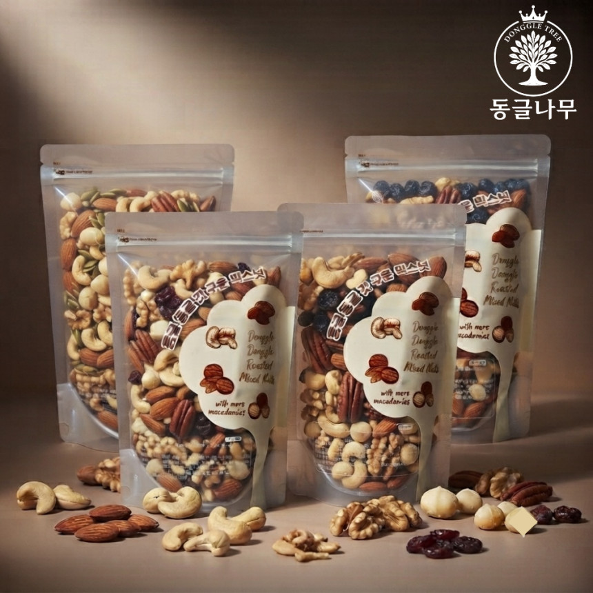 동글나무 갓 구운 견과류 믹스넛 하루견과 500g