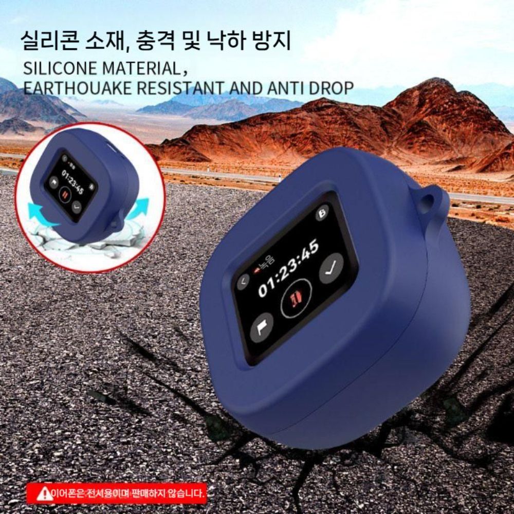 사운드코어 리버티5 프로맥스 케이스 실리콘 소프트 커버 메탈 버클 - 상세 이미지 3