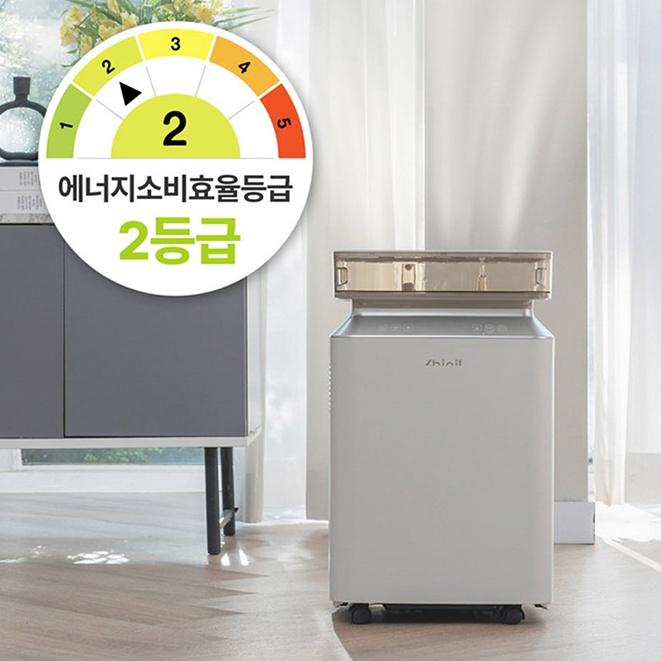 신일 미용실 가정용 카페 베란다 옷방 서재 저소음제습기 SDH-SD19ERE 이미지 7