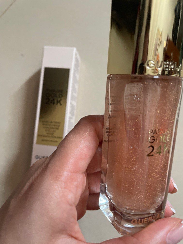 겔랑 메이크업베이스 빠뤼르 골드 24K 핑크 골드 로즈 피부톤보정 35ml - 상세 이미지 2