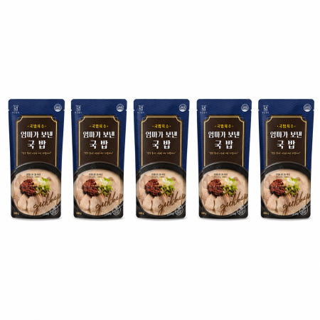 대건명가 부산 돼지국밥 밀키트 630g 5팩 진한국물