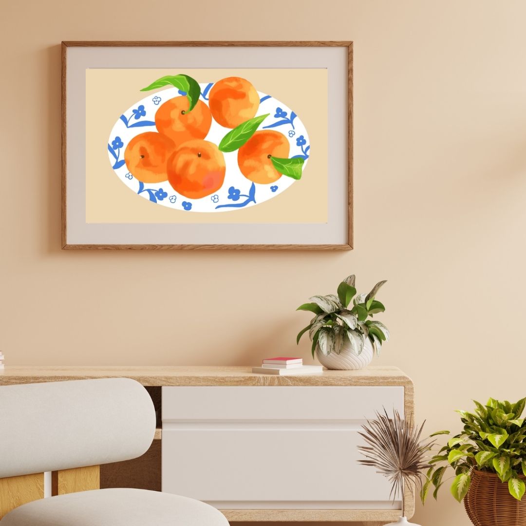 씨솔아틀리에 모던 키친 복숭아 그림 주방 인테리어포스터 A4/A3/A2/A1 이미지 7