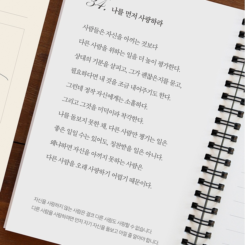 니체 필사 노트 문장 필사하기 좋은 책 손 글씨 연습 교정 이미지 6