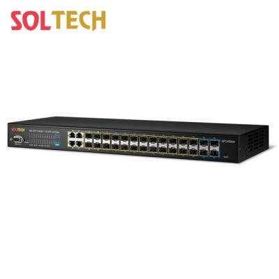 솔텍 SFP 1Gx24 + 10Gx4 광 스위칭 허브, TP 4포트 SFC4500A