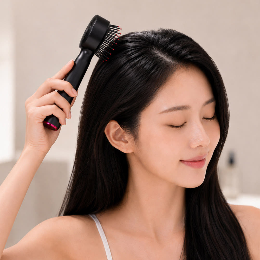 [레츠퀸] 헤드스파 전동 두피 마사지기 두피 스케일링 SC18500