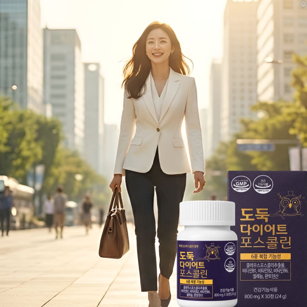 콜레우스포스콜리 효능 여자 남자 도둑다이어트 보조제 약15일 - 상세 이미지 5