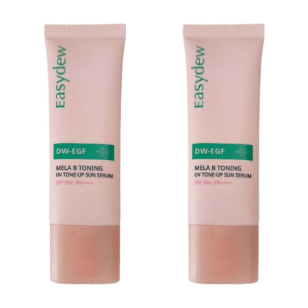 코스맥스㈜ 이지듀 선크림 이지두 톤업 선 세럼 내돈내산 후기 효능 효과 30ml(SPF50+) 2개
