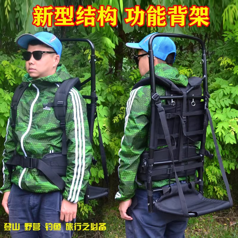 알루미늄 지게 벽돌 쌀포대 짐 운반 등산 산악 배낭 일반형 소형 - 상세 이미지 2