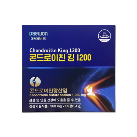 대원제약 콘드로이친 킹 1200 60정 1박스
