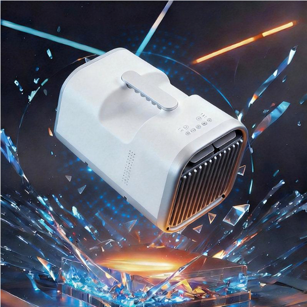 1500W 야외 휴대용 이동식 강력 냉방 캠핑 에어컨 튼튼한 플라스틱 바디 T1 프로 업그레이드 220 V 1300W 이중 덕트 - 상세 이미지 2