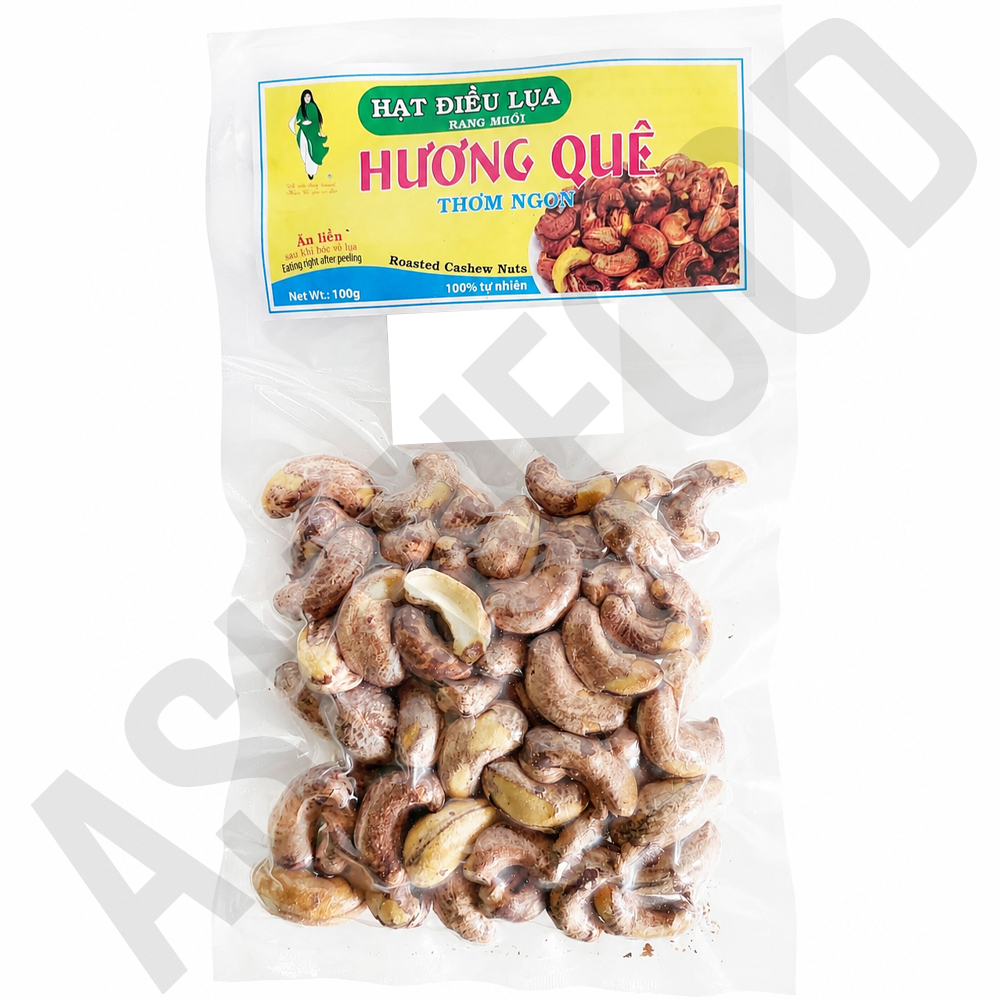 베트남 구운 캐슈넛 현지의맛 껍질 고소한 맥주 안주 하루 견과류 100g, 10개 - 상품 이미지