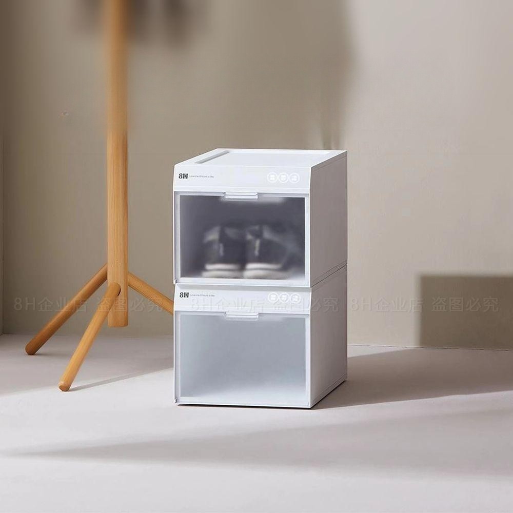 8H 스마트 신발건조기 슈스타일러 신발 살균기 가정용 UV 자외선 탈취 제습 화이트 스마트 37x27x24cm - 상세 이미지 3