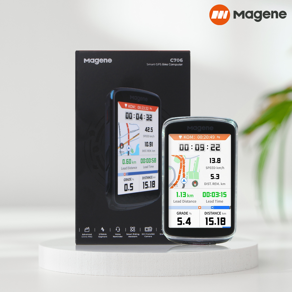 MAGENE C706 GPS 속도계 자전거 네비게이션 마진c706 - 상품 이미지