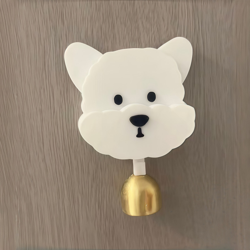 귀가 움직이는 강아지 장식용 초인종 비숑 앤유브 - 상세 이미지 4