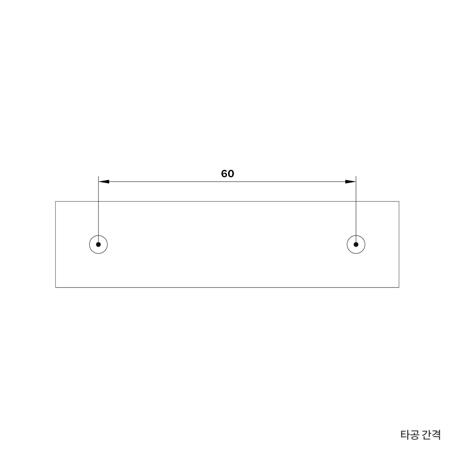 비반트 TC07A(BS) 니켈 선반형 수건걸이 400 이미지 7