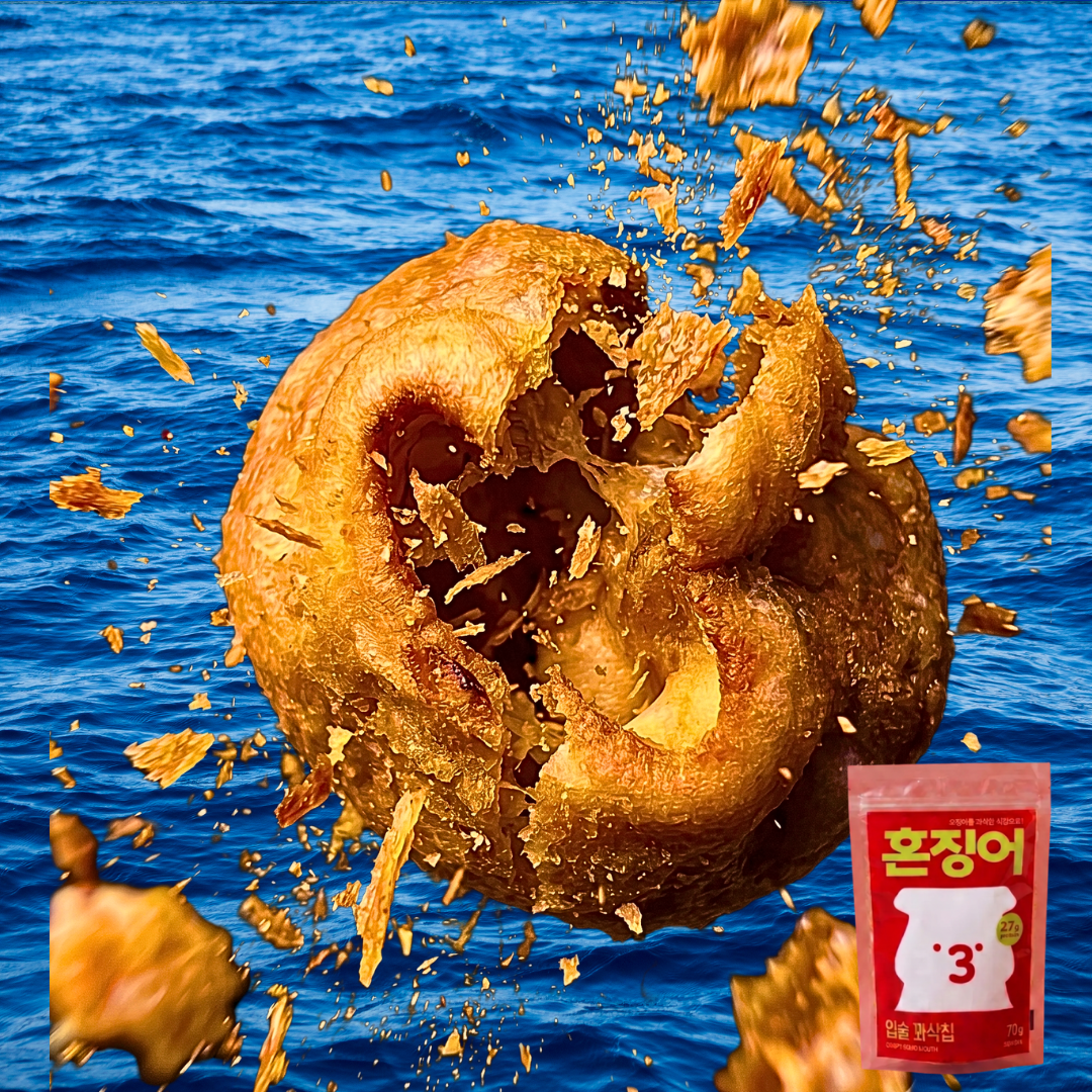혼징어 입술꽈삭칩 오징어입 간단한 편의점 맥주 술안주 어른간식 마른오징어 70g, 1개 - 상품 이미지