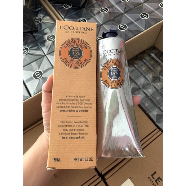 록시땅 풋크림 시어 버터 발보습 영양케어 각질관리 150ml - 상품 이미지