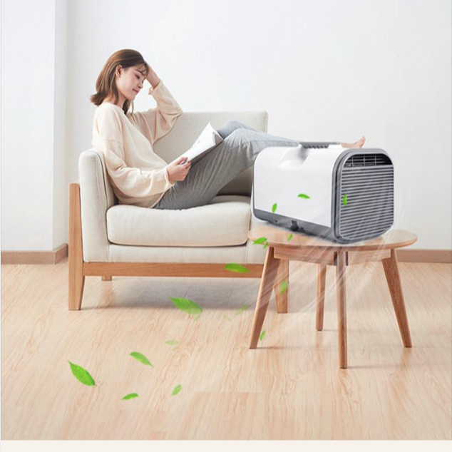1500W 야외 휴대용 이동식 강력 냉방 캠핑 에어컨 튼튼한 플라스틱 바디 T1 프로 업그레이드 220 V 1300W 이중 덕트 - 상세 이미지 3