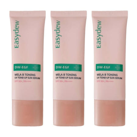 코스맥스㈜ 이지듀 선크림 이지두 톤업 선 세럼 내돈내산 후기 효능 효과 30ml(SPF50+) 3개