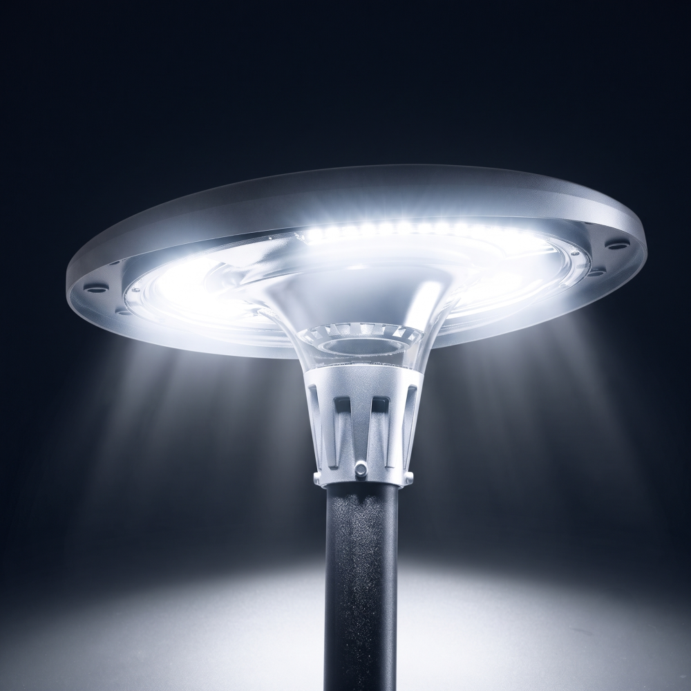 태양광 가로등 UFO 조명 야외 정원등 투광등 주차장 아파트 도로전등 LED 800W 헤드 - 상세 이미지 4