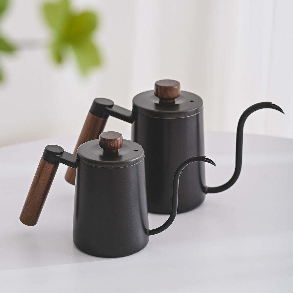 칼딘 커피 핸드드립주전자 브루오 드립포트 600ml, 아이보리 - 상품 이미지