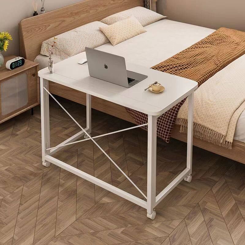 바퀴달린 접이식책상 사이드테이블 슬림 테이블 사이드 책상 80x40cm 0x0x0cm - 상세 이미지 2