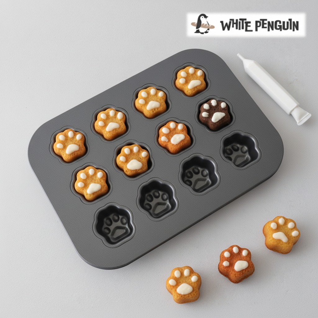 화이트펭귄 키티마들렌틀 고양이 마들렌틀 고양이 휘낭시에 12구 - 상세 이미지 3