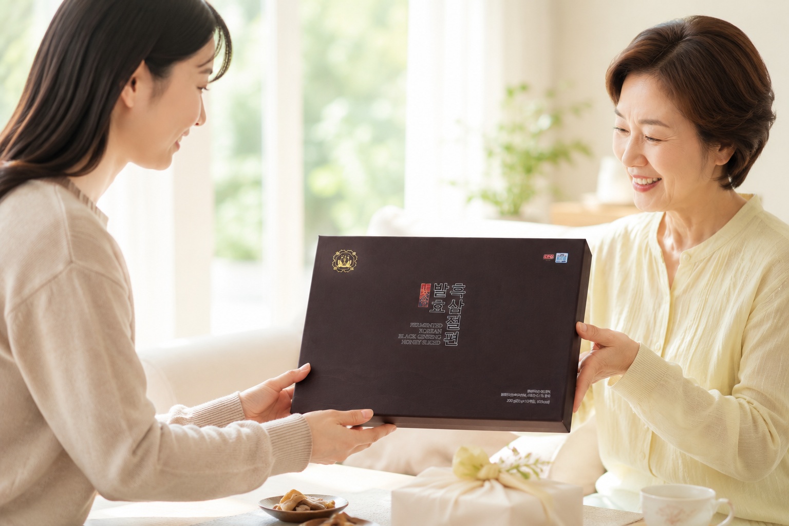 발효 고려흑삼절편 10P 쇼핑백 기본 제공, 부담 없이 준비하는 선물 (3305) 이미지 7