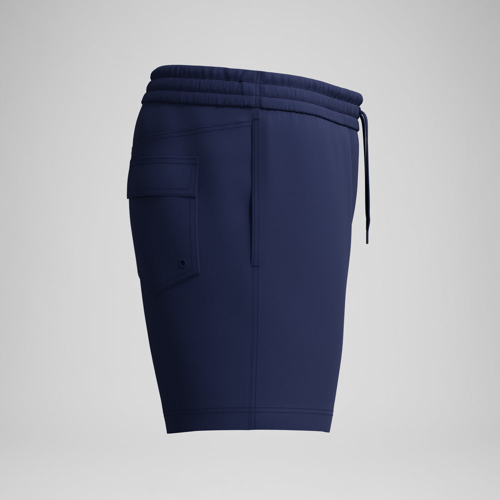스피도 남성 메들리 로고 쇼츠 트렁크 반바지 수영복 Peacoat/DeepSapphire 이미지 6