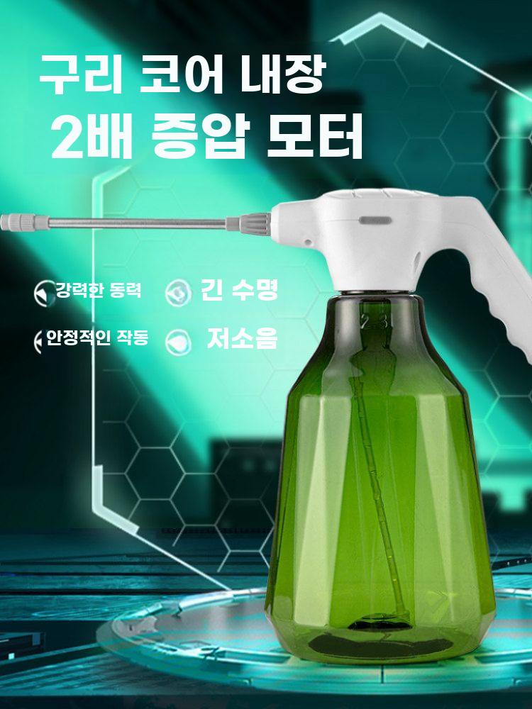 충전식 분무기 식물 소형 호스 고출력 자동 급수 원예 3리터 - 상세 이미지 3