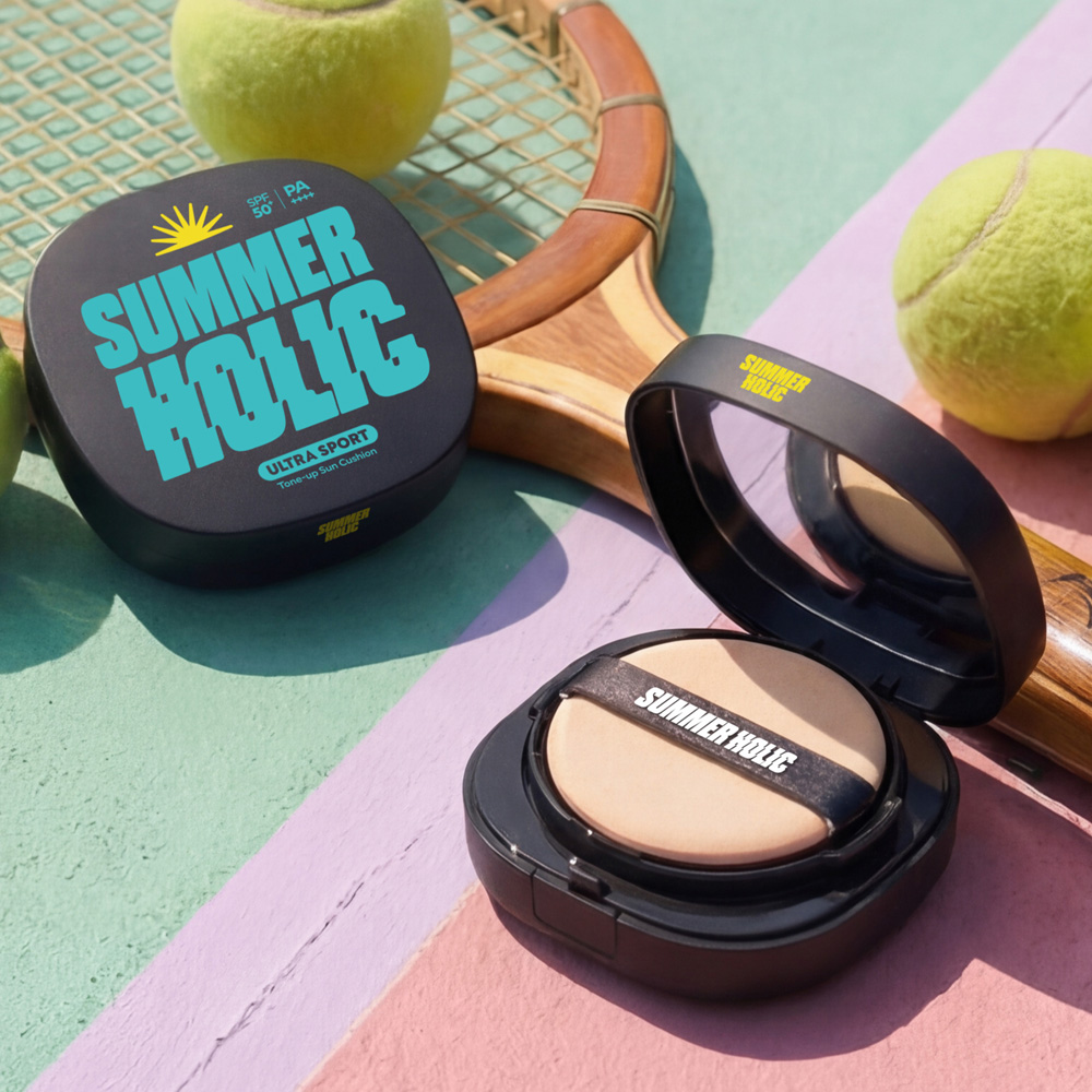 썸머홀릭 울트라 스포츠 톤업 선쿠션 SPF50+ PA++++ 15g(리필), 1개 - 상세 이미지 5