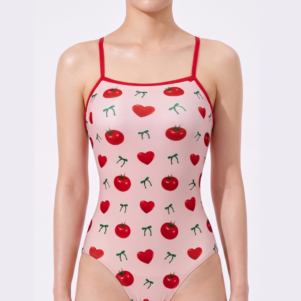니어썸머 토마토 수영복 tomato swimsuit