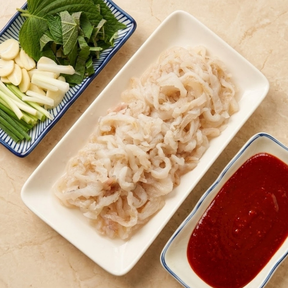세꼬시 가자미 비빔회 2인분 밀키트 450g, 2개 - 상품 이미지