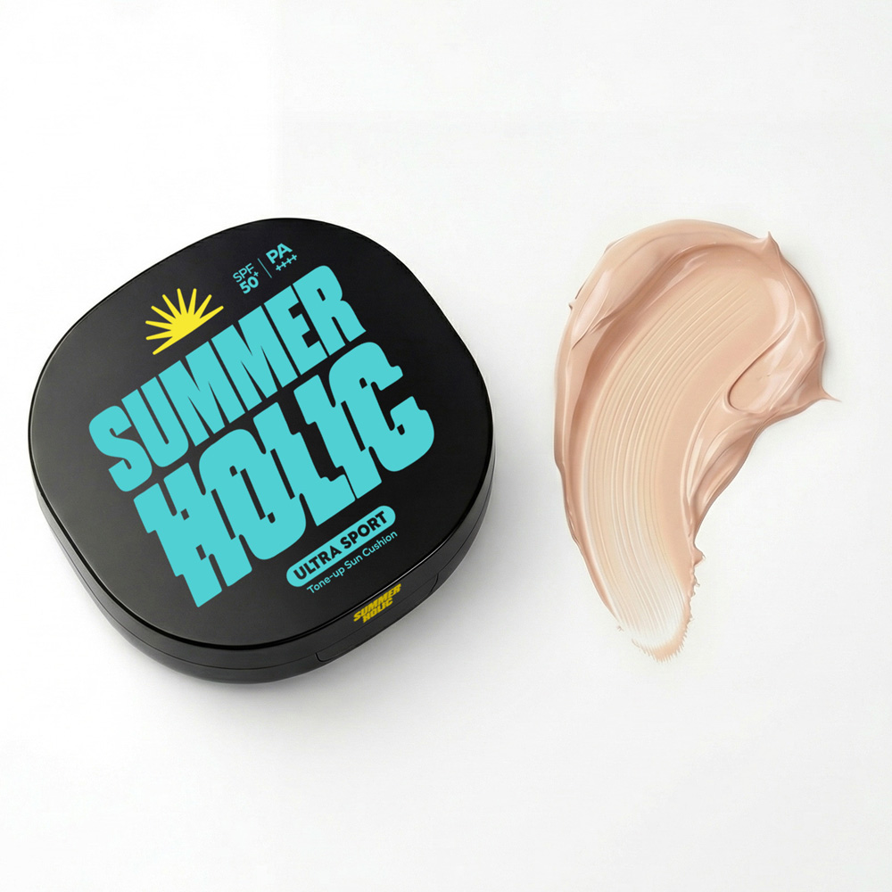 썸머홀릭 울트라 스포츠 톤업 선쿠션 SPF50+ PA++++ 15g(리필), 1개 - 상세 이미지 3
