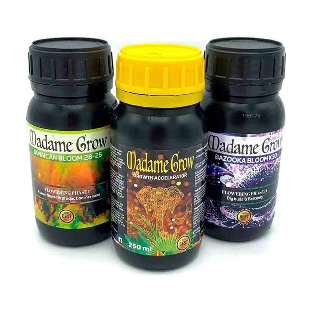 MADAME GROW Kit Power 3종 생장 액비 식물&hellip;