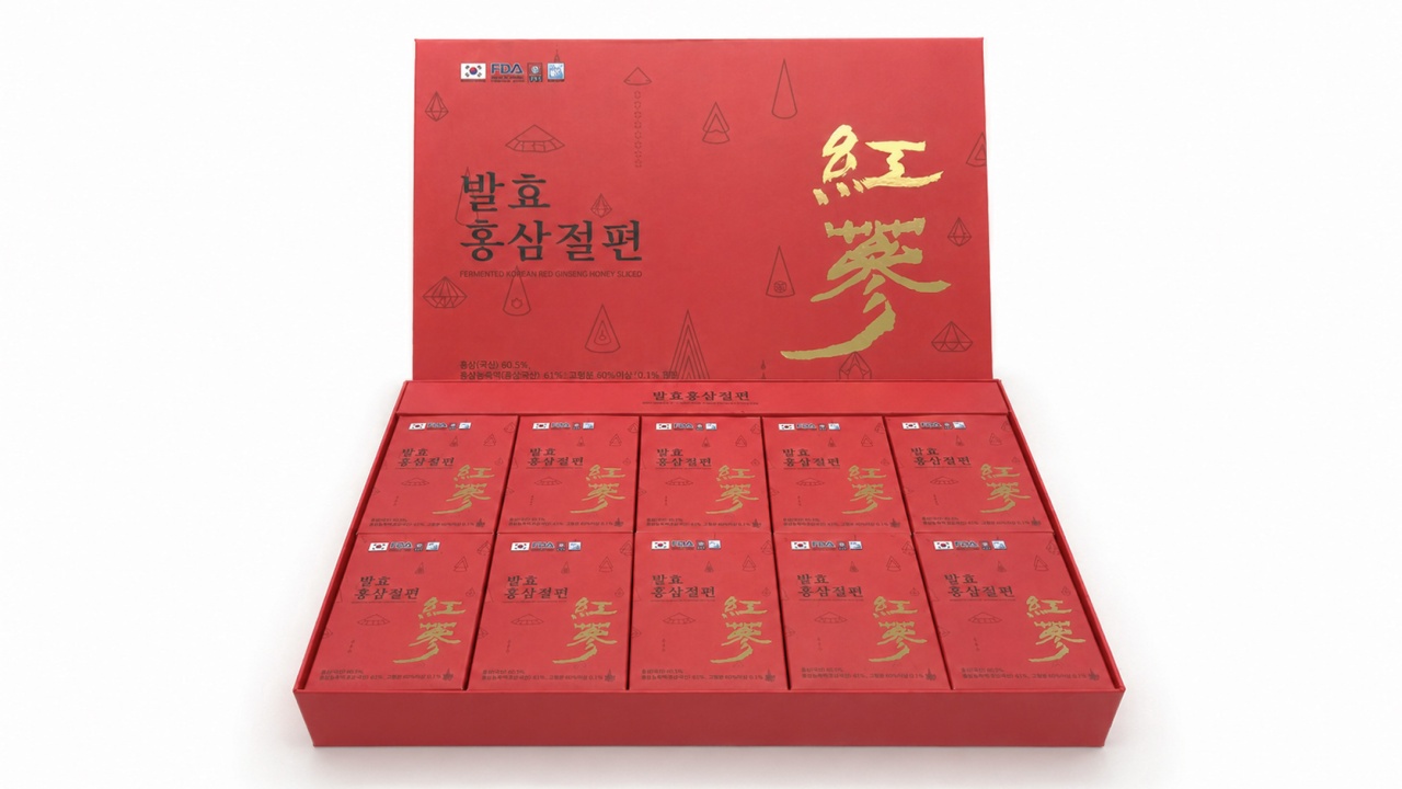 발효 고려홍삼절편 10P 쇼핑백 기본 제공, 부담 없이 준비하는 선물 (3304) - 상세 이미지 3