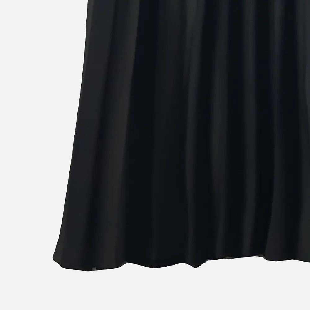 무신사스탠다드 블랙 여자 롱스커트 S N8285 이미지 8